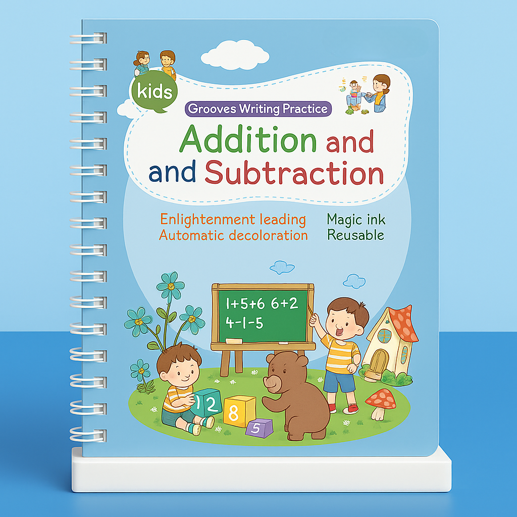 MotorMagic™ Workbooks: Math Book – Your Little Explorer