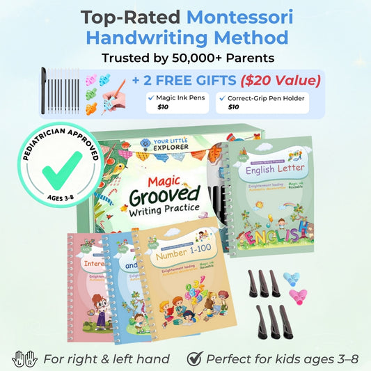 MotorMagic™ Workbooks: Full Set | Watch Them Beg for More Practice